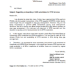 Letter to all HoCs for On boarding of GDS substitutes for IPPB Services
